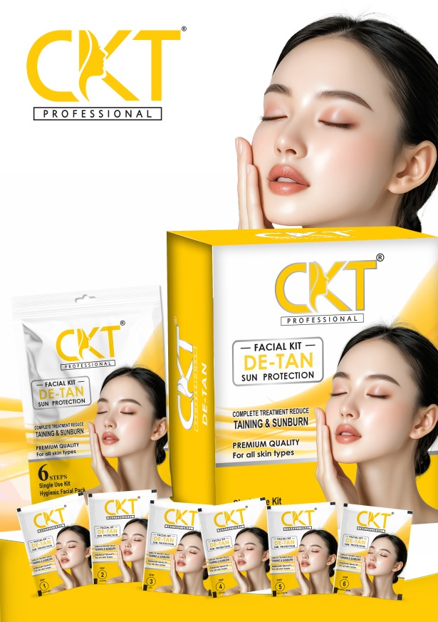 CKT Professional De-Tan Facial Kit